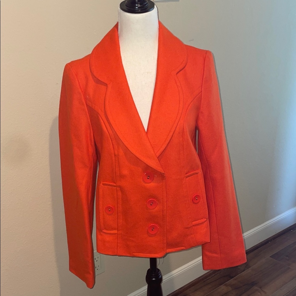 Anthropologie Tulle Women's Double-Breasted Jacket